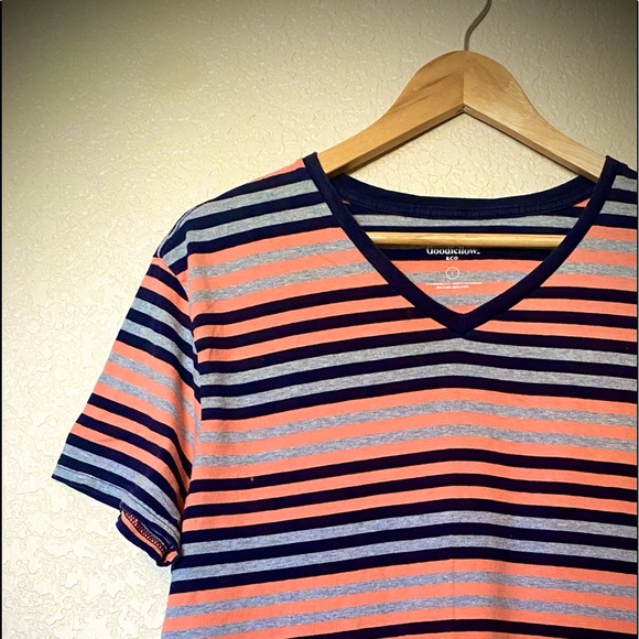 Goodfellow L Stripped T-shirt - Picture 4 of 4